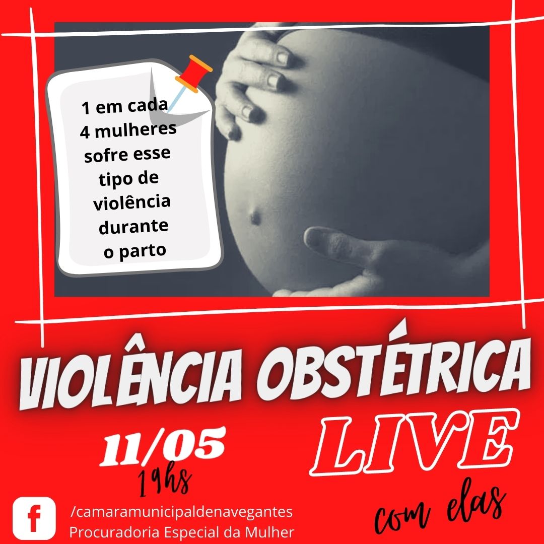 Vítima de Violência: Live sobre “Violência Obstétrica” terá participação de convidados especiais