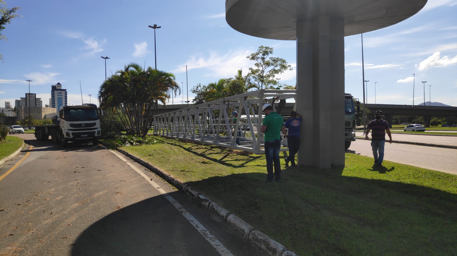 Floripa em AÇÃO: Nova etapa da restauração da passarela da Avenida Irineu Bornhausen será feita no local