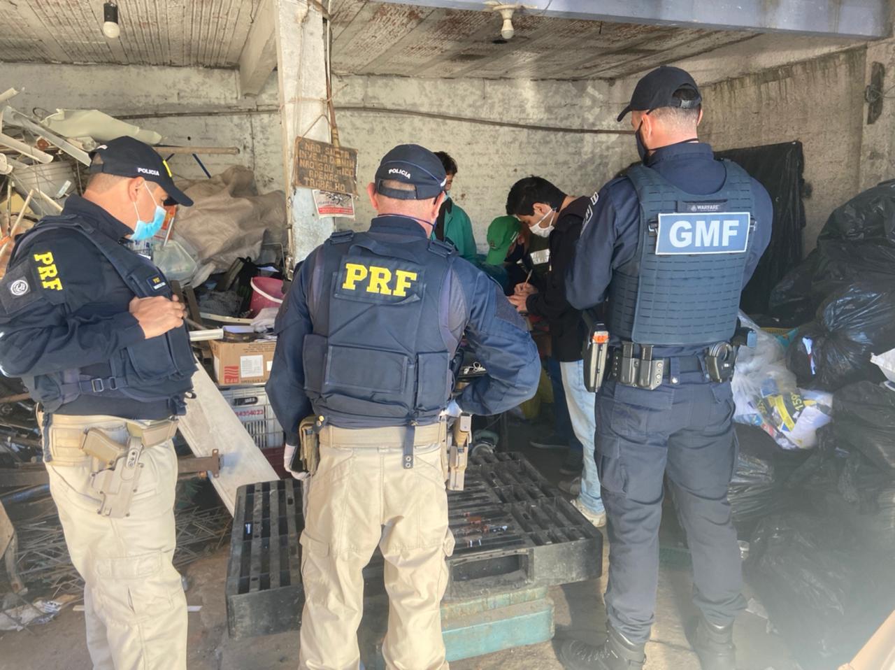 Força-Tarefa: Operação Fio Desencapado realiza nova ação para coibir crime de receptação de itens furtados Força-Tarefa: Operação Fio Desencapado realiza nova ação para coibir crime de receptação de itens furtados