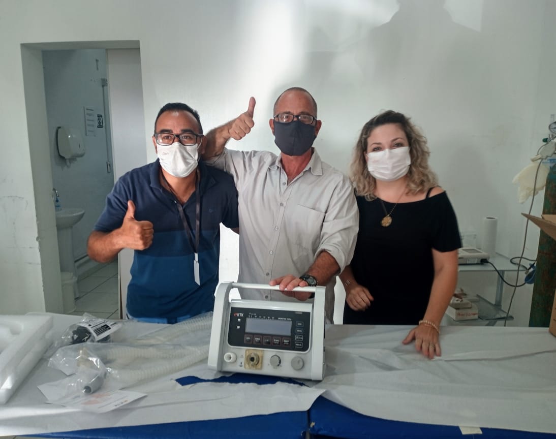 Mais SAÚDE: Havan doa segundo respirador para Barra Velha Mais SAÚDE: Havan doa segundo respirador para Barra Velha