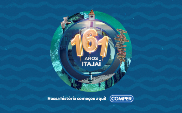 Supermercado Comper: Itajaí homenageada no seu aniversário com ações comemorativas Supermercado Comper: Itajaí homenageada no seu aniversário com ações comemorativas