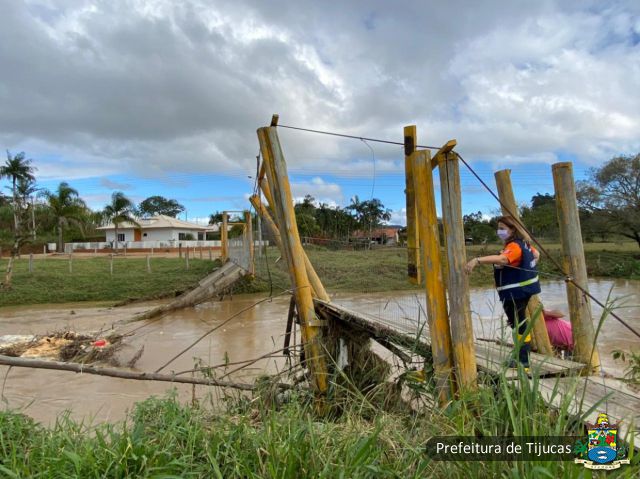 Situação de Emergência: Tijucas decreta emergência em áreas do Município afetadas pela tempestade de quarta Situação de Emergência: Tijucas decreta emergência em áreas do Município afetadas pela tempestade de quarta