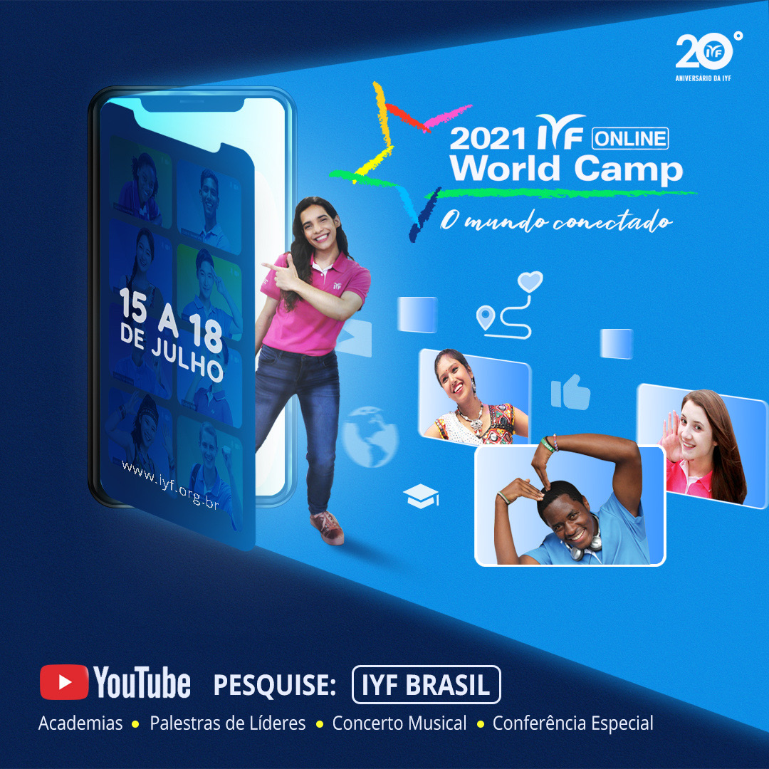 “Dessa vez será on-line”: O IYF World Culture Camp é um evento de intercâmbio cultural que acontece todos os anos na Coreia do Sul “Dessa vez será on-line”: O IYF World Culture Camp é um evento de intercâmbio cultural que acontece todos os anos na Coreia do Sul