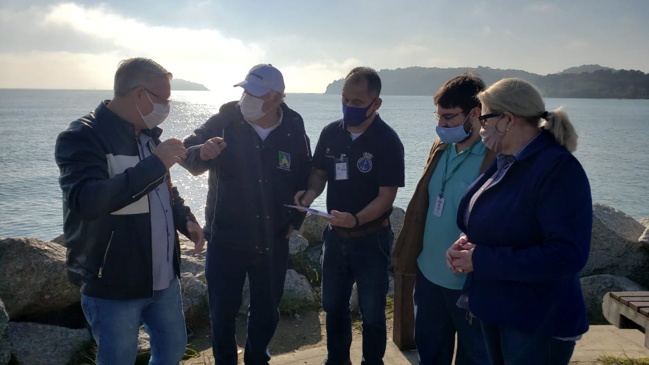 Píer Turístico”: Marinha do Brasil realiza visita técnica a Balneário Piçarras Píer Turístico”: Marinha do Brasil realiza visita técnica a Balneário Piçarras