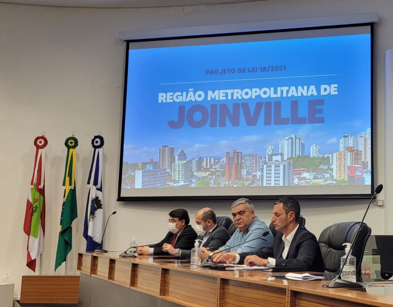 “Desenvolvimento Urbano”: Criação de regiões metropolitanas é tema de audiência em Joinville