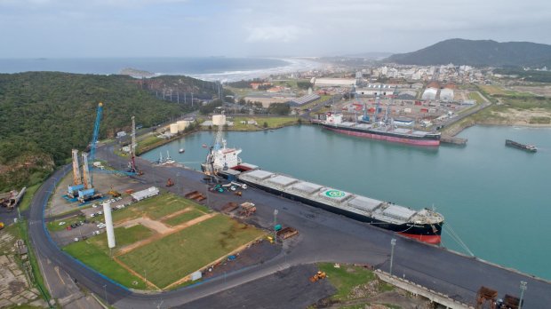 Porto de Imbituba fecha setembro com alta de 9,6% na movimentação de cargas