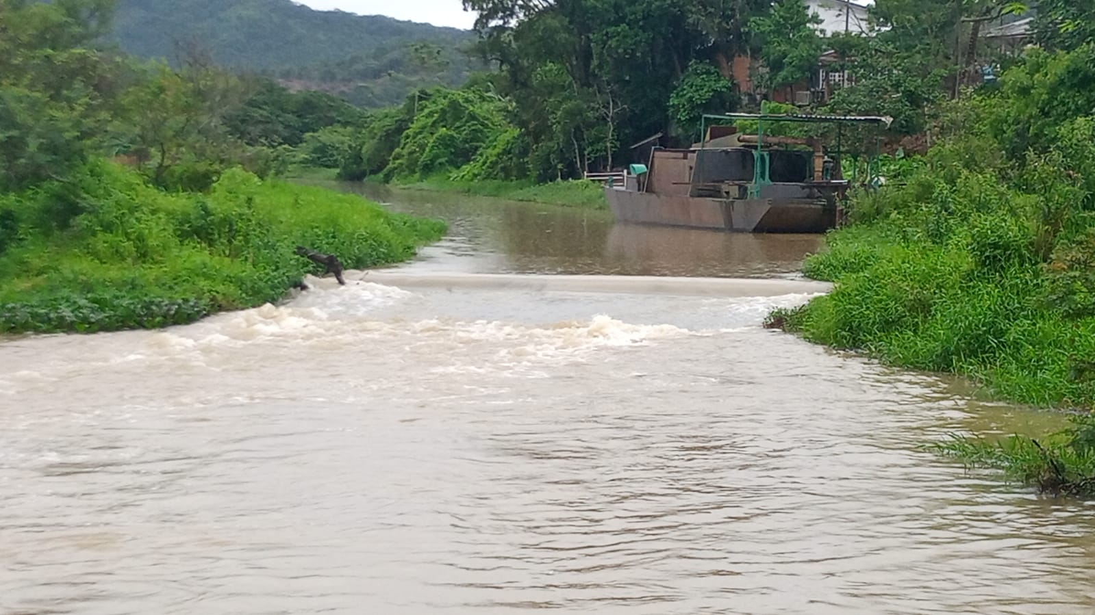Rio Camboriú com nível acima da média no mês de novembro