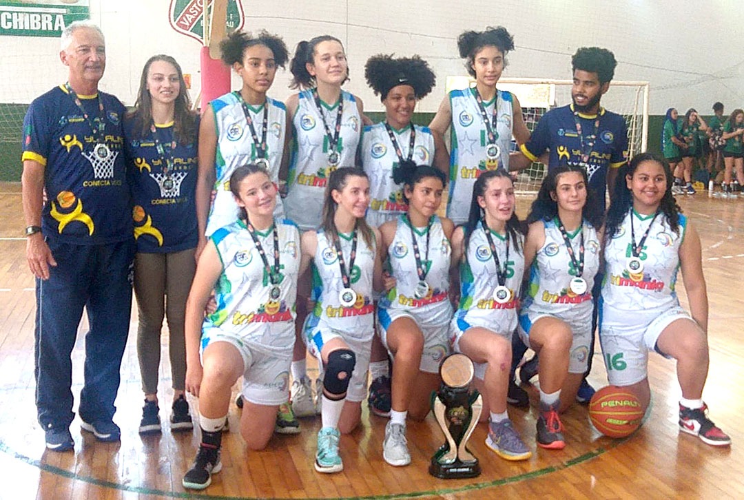 Meninas do basquete de Balneário Piçarras conquistam vice-campeonato catarinense