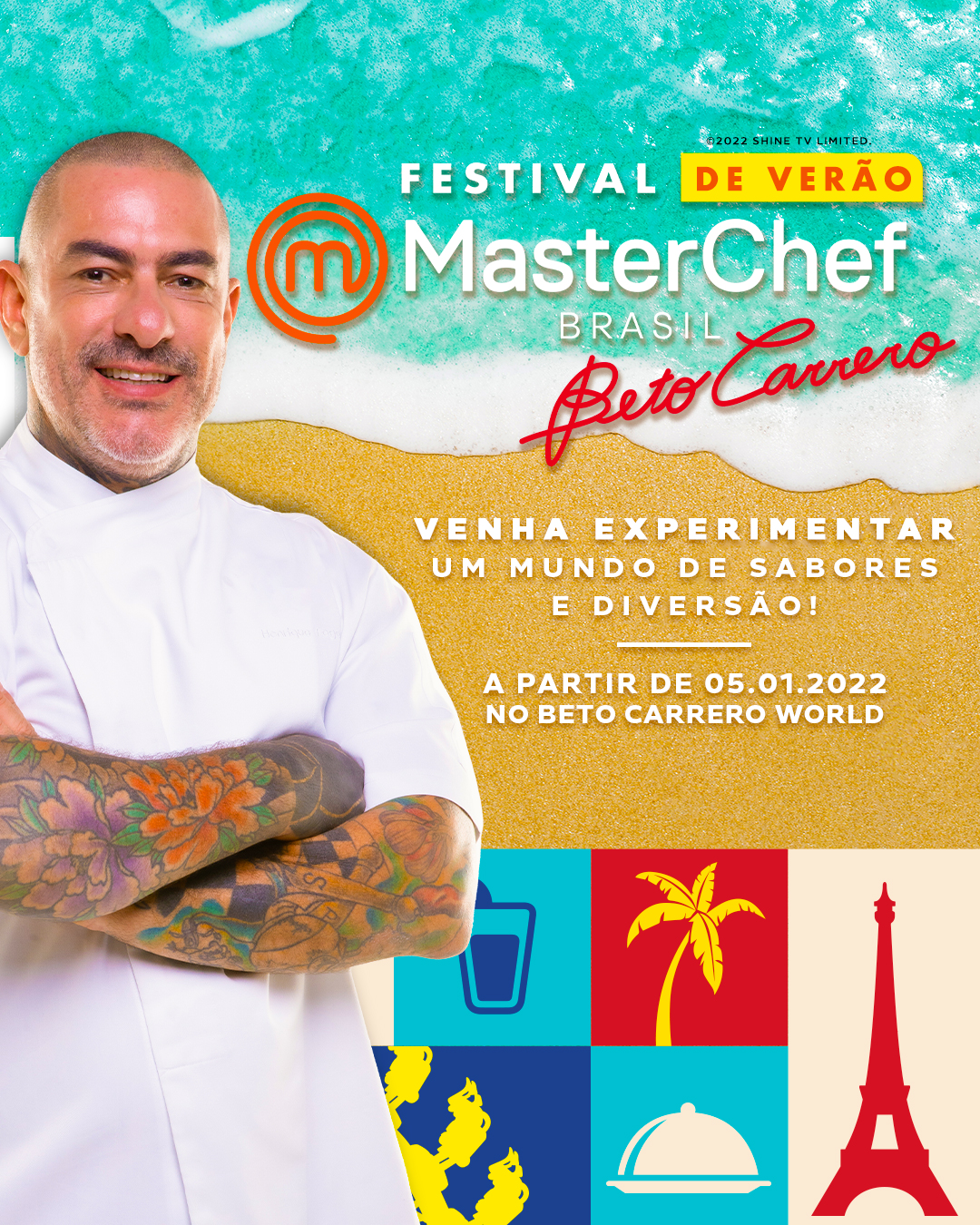 “Festival MasterChef Brasil”: Beto Carrero terá participação especial do Chef Henrique Fogaça!
