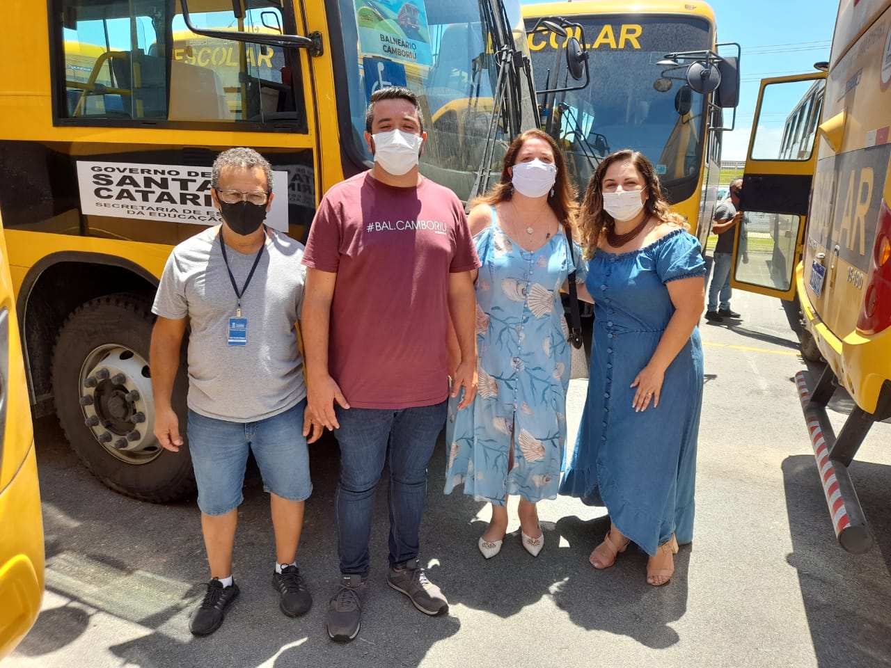 Balneário Camboriú: novo ônibus escolar reforça frota municipal