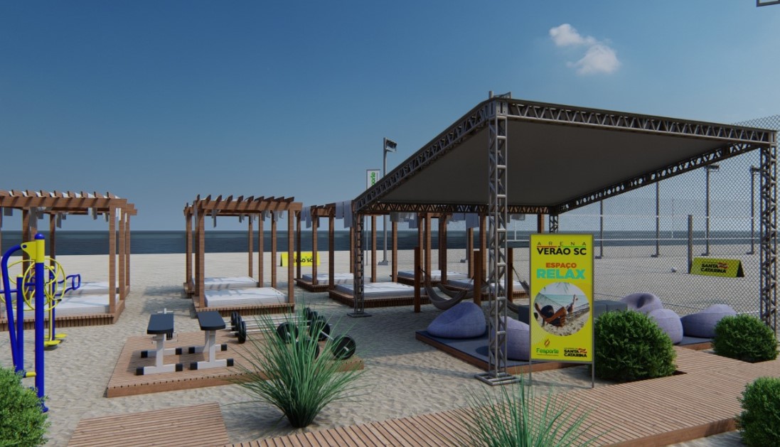 Navegantes é contemplada com o projeto Arena de Verão Navegantes é contemplada com o projeto Arena de Verão