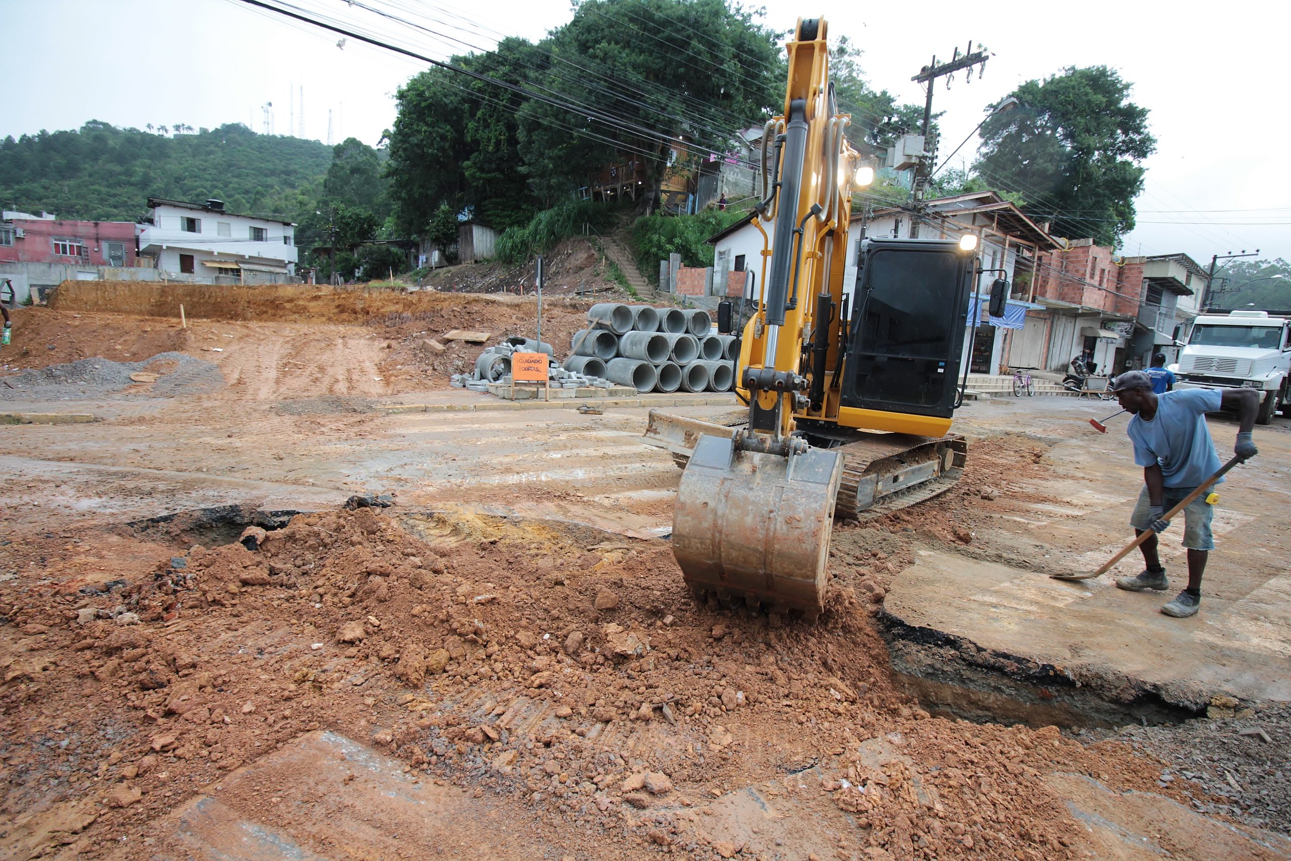 Construção da Praça Nossa Senhora das Graças é amparada por trabalho técnico social Construção da Praça Nossa Senhora das Graças é amparada por trabalho técnico social
