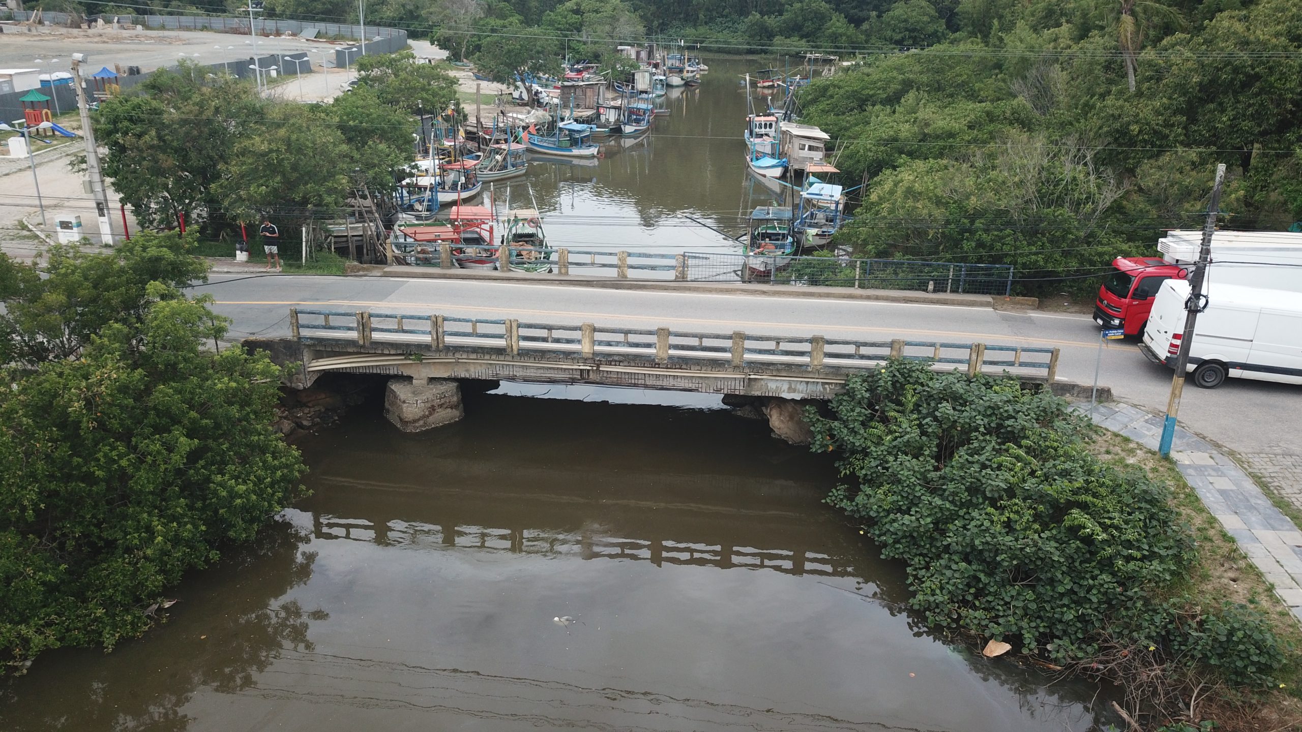 “Estamos em Obras”: ponte sobre o Rio Gravatá começou sua revitalização nesta terça e trânsito será interrompido no local