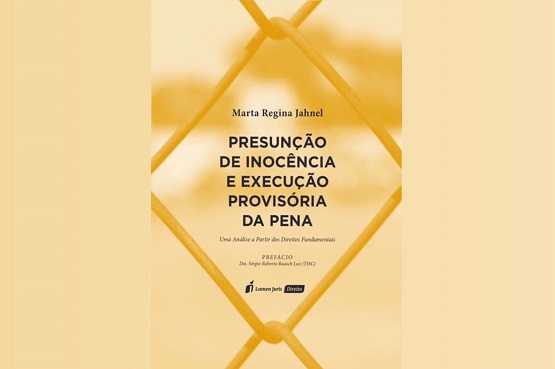 Magistrada de Navegantes: publica livro sobre execução provisória da pena em processo penal