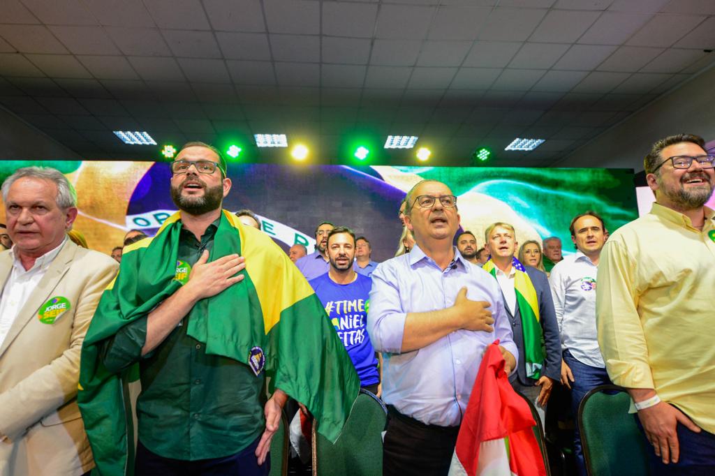 Com vídeo de apoio de Bolsonaro, Jorginho Mello é confirmado o candidato do PL ao Governo de SC