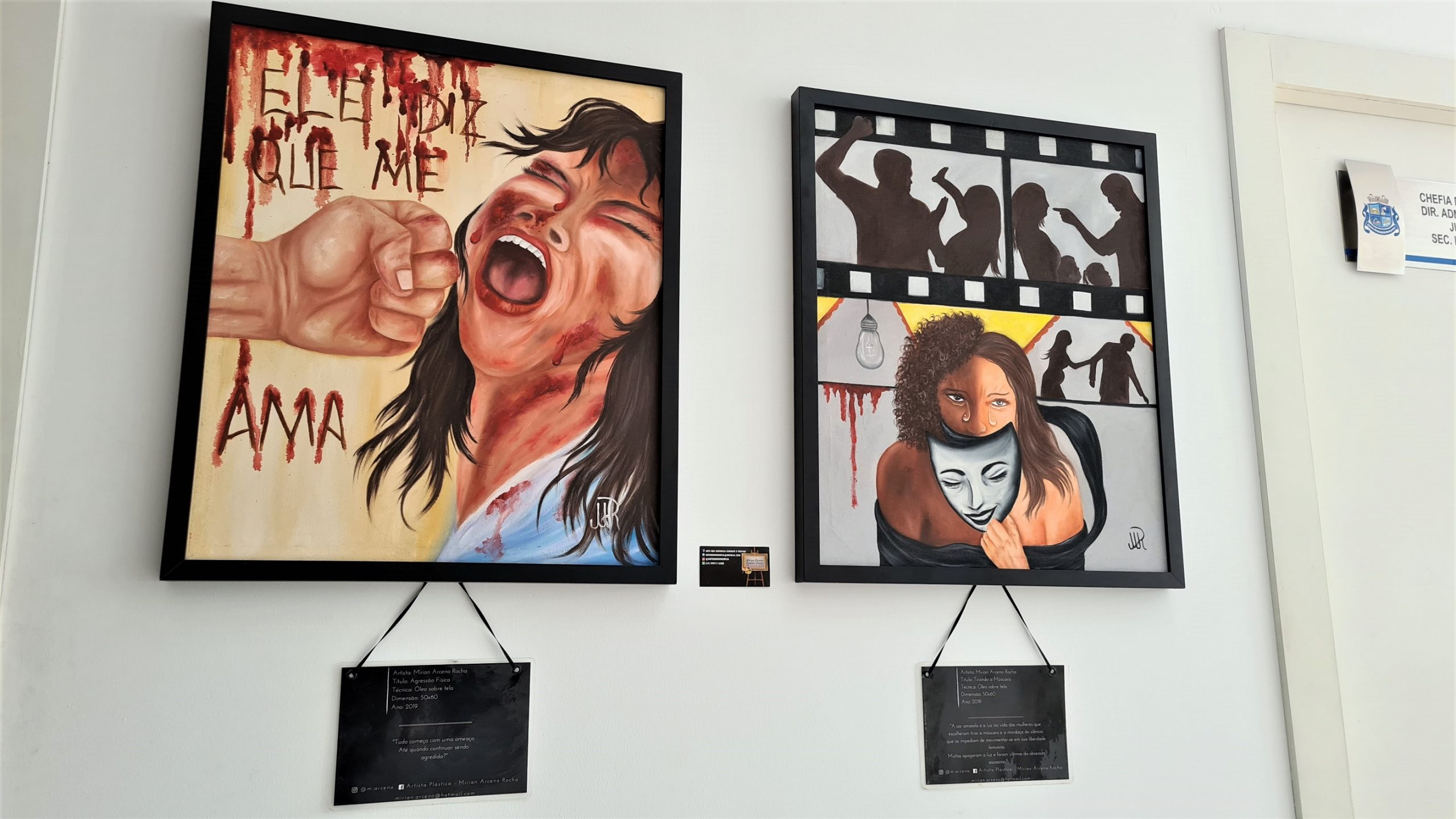 Agosto Lilás: Câmara recebe projeto “Arte que Denuncia, Combate e Previne”