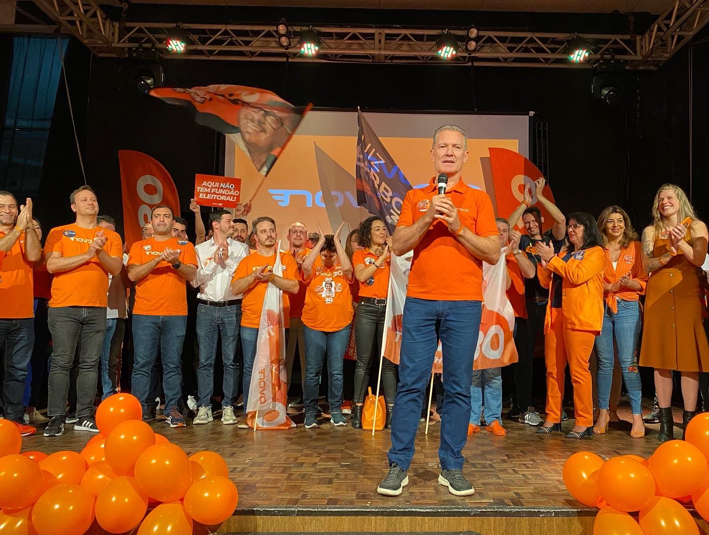 Em Blumenau, Tramontin faz lançamento oficial da campanha