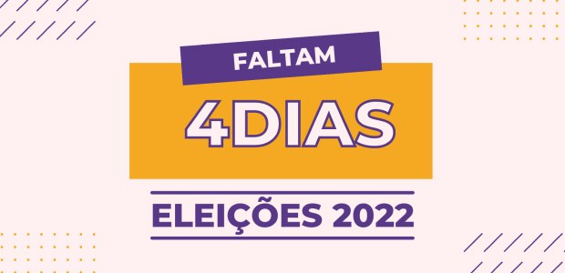 Faltam 4 dias: fique por dentro da ordem de votação nas Eleições 2022