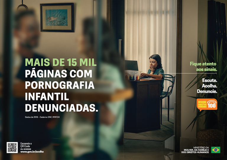 Pornografia Infantil e Pedofilia: Campanha nacional alerta sobre riscos para crianças e adolescentes na internet