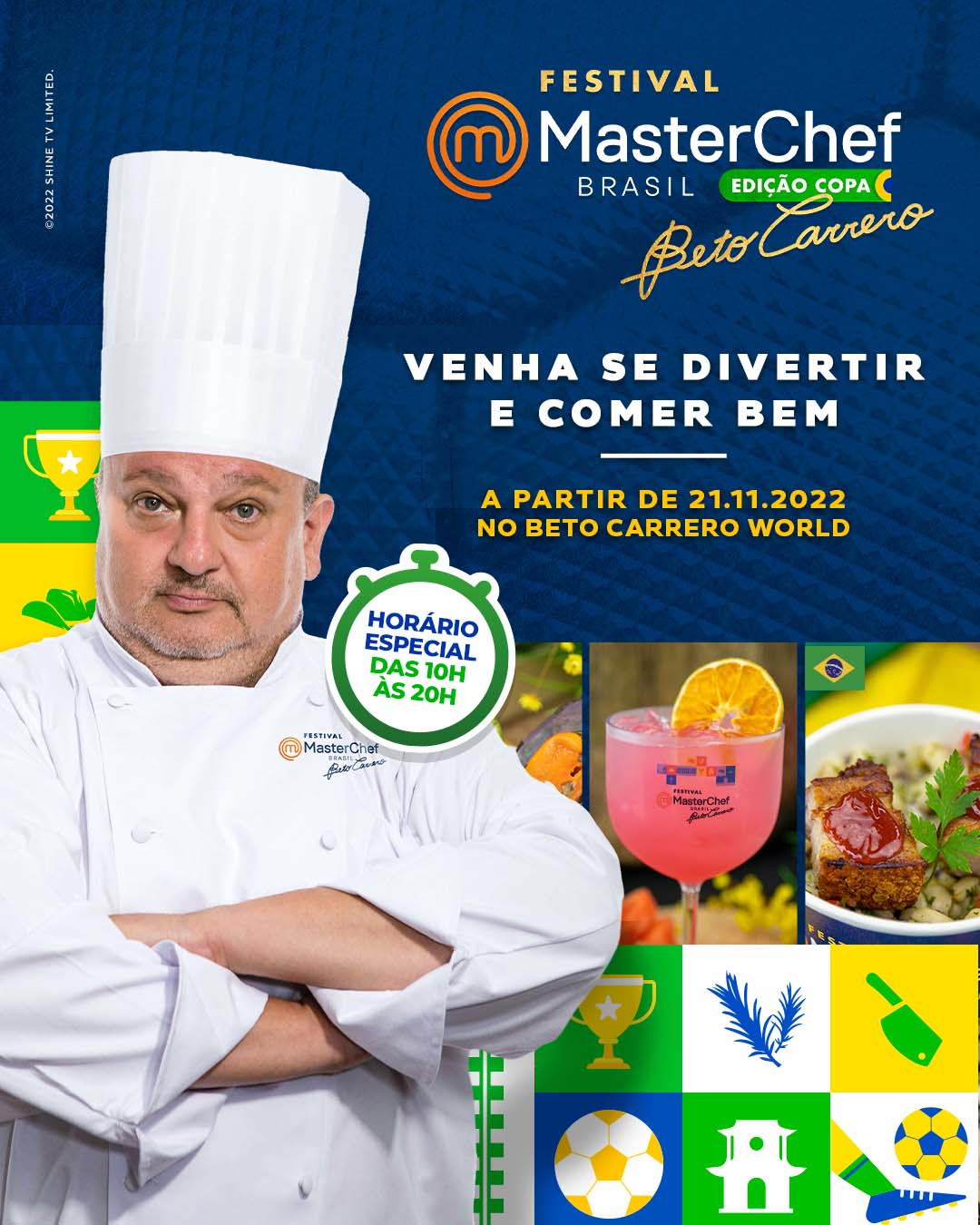 “Festival MasterChef Brasil Beto Carrero”: terá participação especial do Chef francês Érick Jacquin