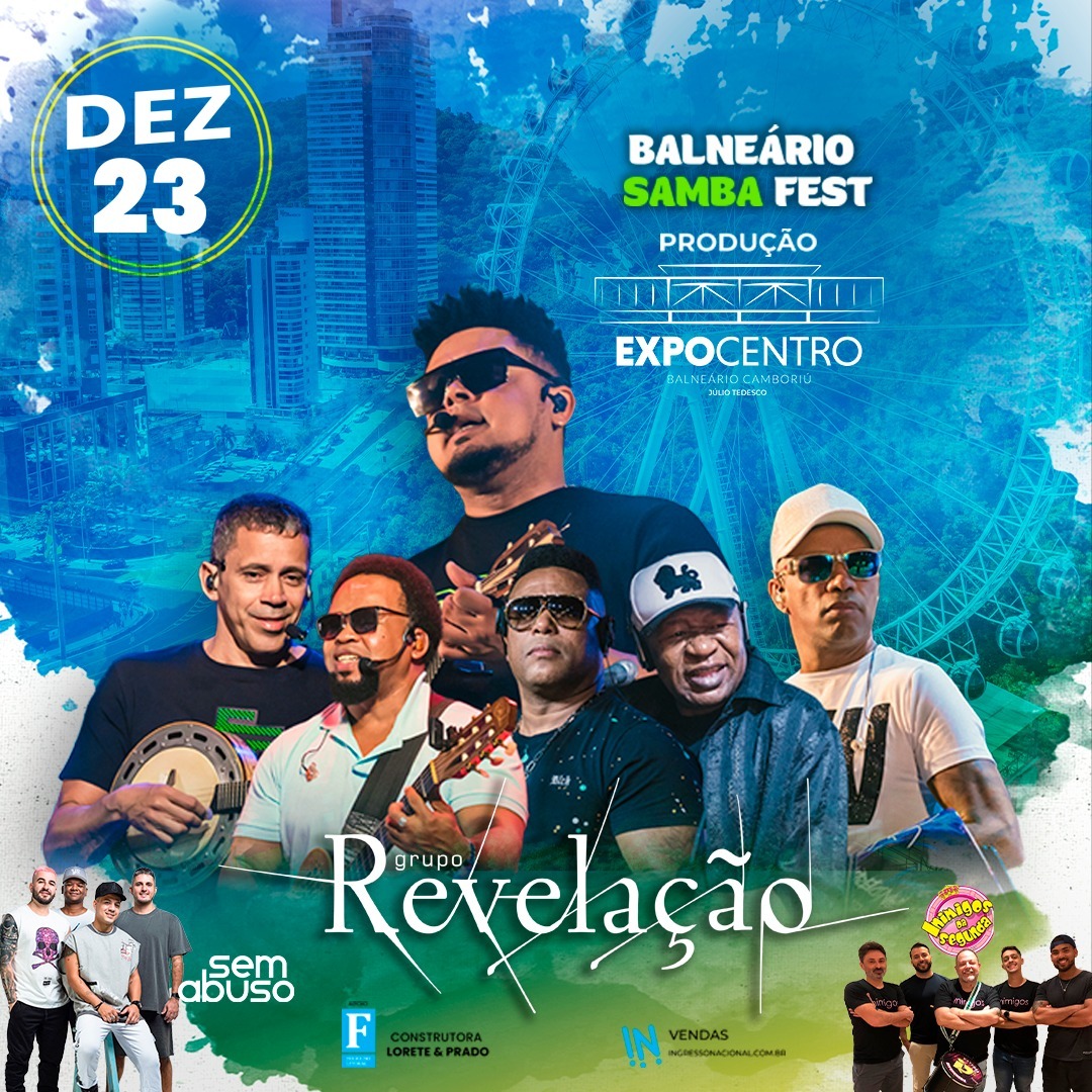 “Balneário SAMBA Fest” agita o Expocentro BC