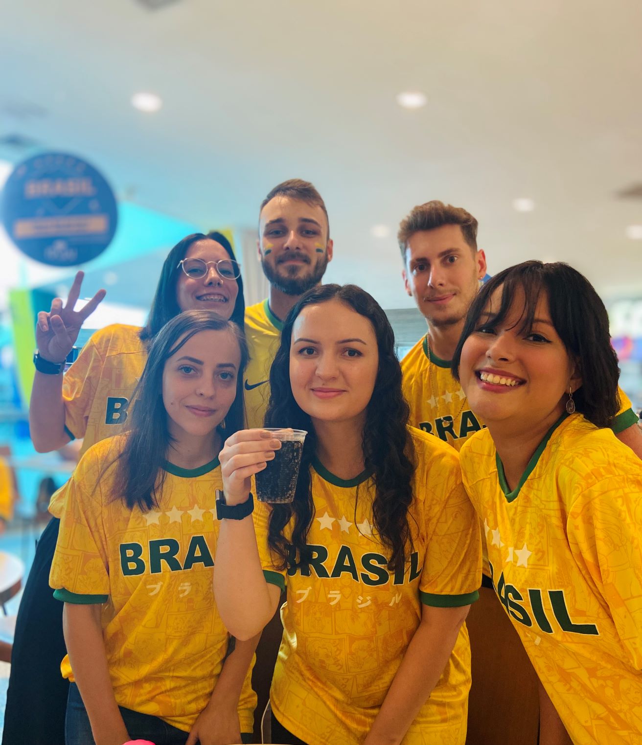 <strong>Jogo Brasil X Camarões será transmitido nesta sexta, na Praça de Alimentação do Itajaí Shopping</strong>