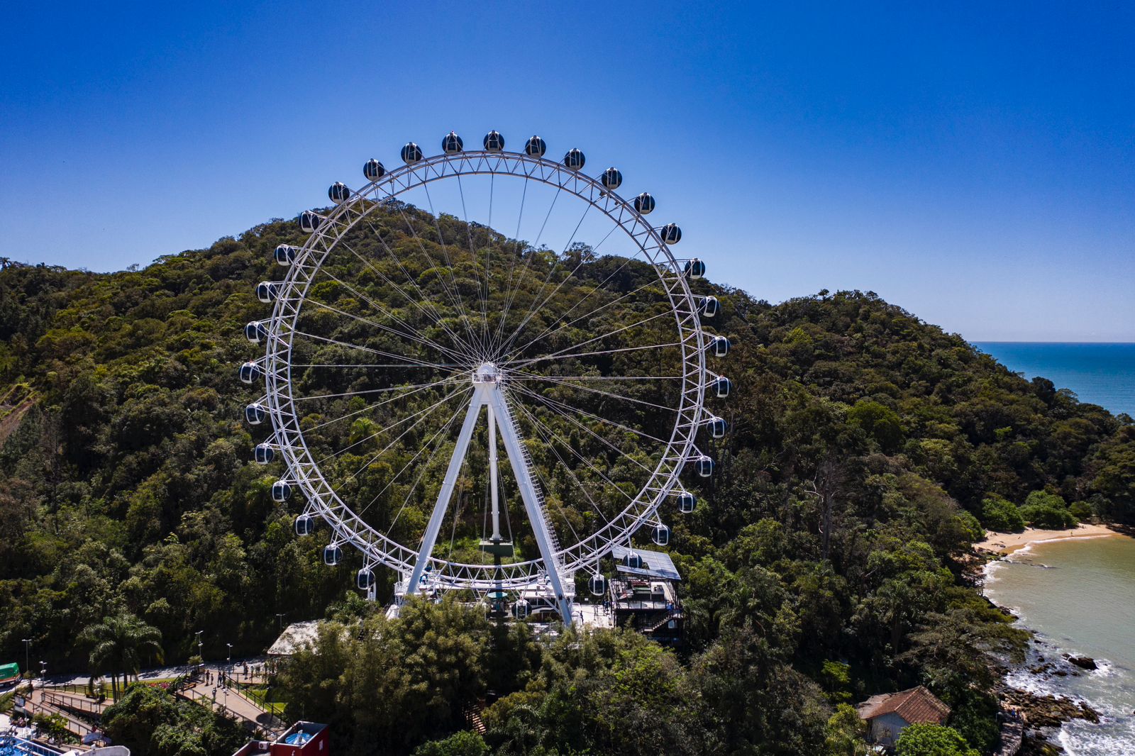 FG Big Wheel: Roda gigante de Balneário Camboriú conquistou o selo sustentabilidade