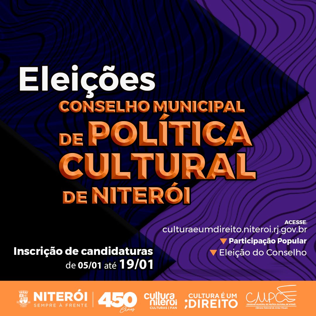 Eleição do Conselho Municipal de Política Cultural de Niterói