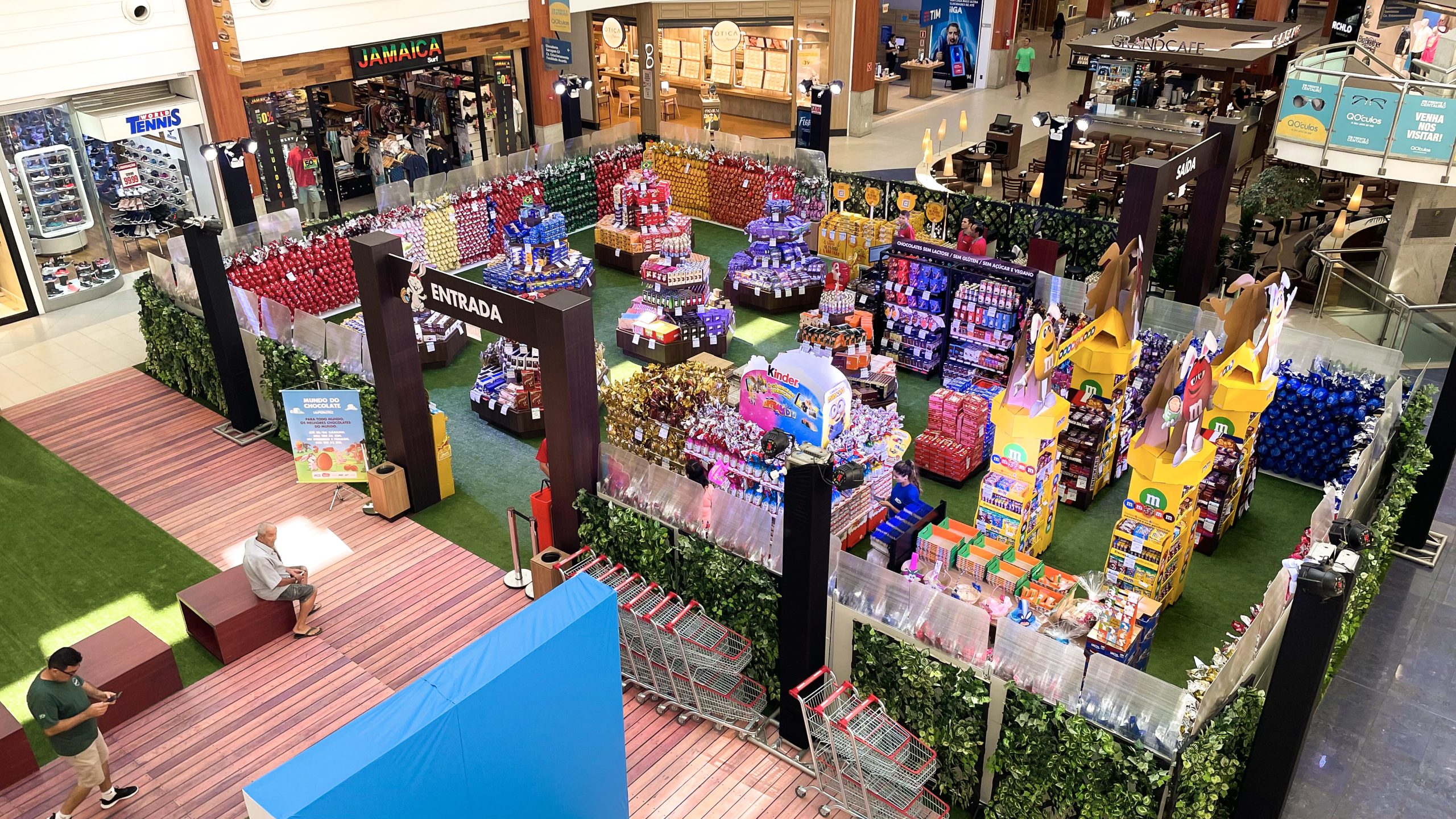 Mundo do Chocolate Imperatriz traz a magia da Páscoa ao Floripa Shopping