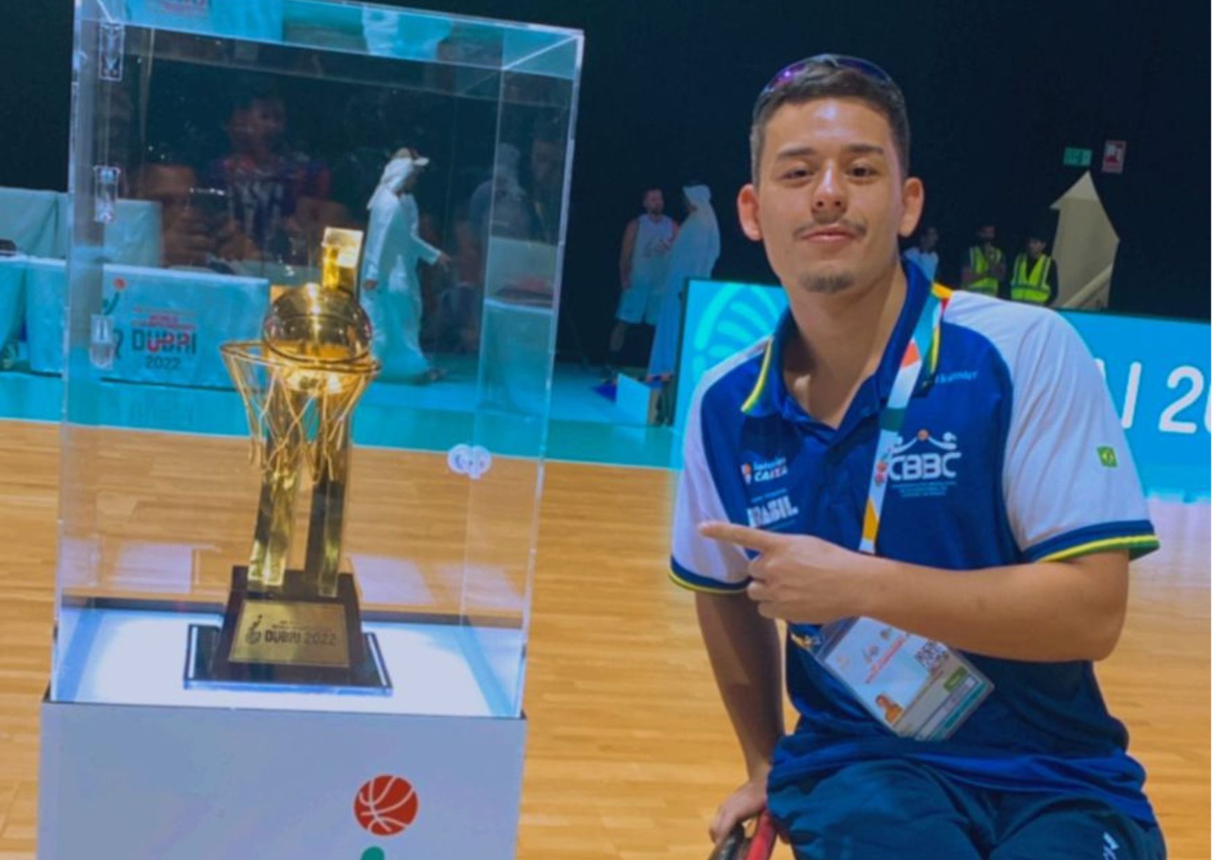 Atleta do CEPE Joinville volta do Mundial de Basquete em Cadeira de Rodas motivado