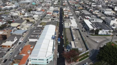 Bairro dos Municípios está totalmente pavimentado