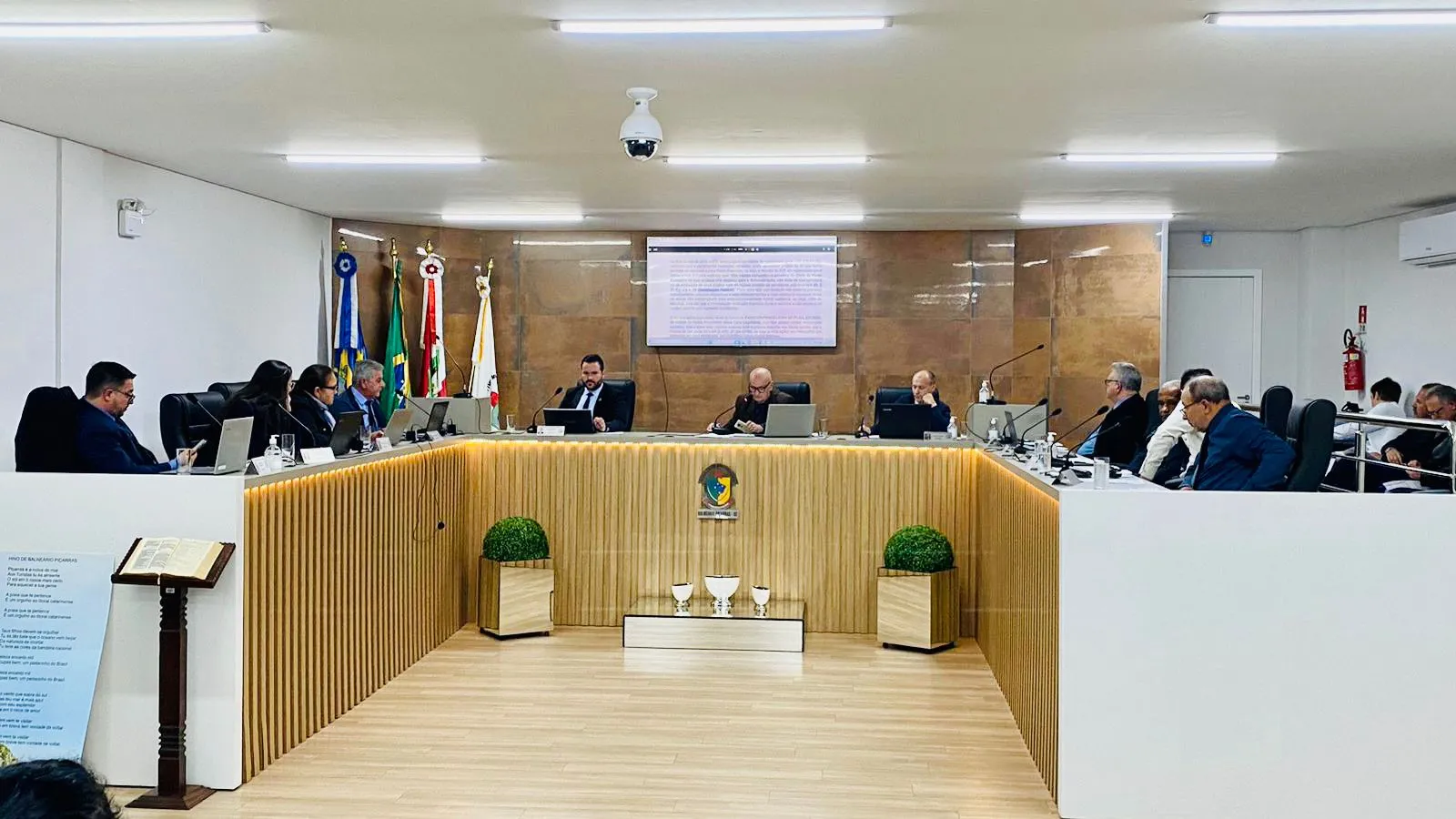 Câmara de Balneário Piçarras – 35ª Sessão Ordinária de 2023
