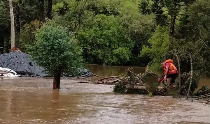 Chuvas em SC: estado tem 93 cidades com ocorrências e 46 municípios em situação de emergência