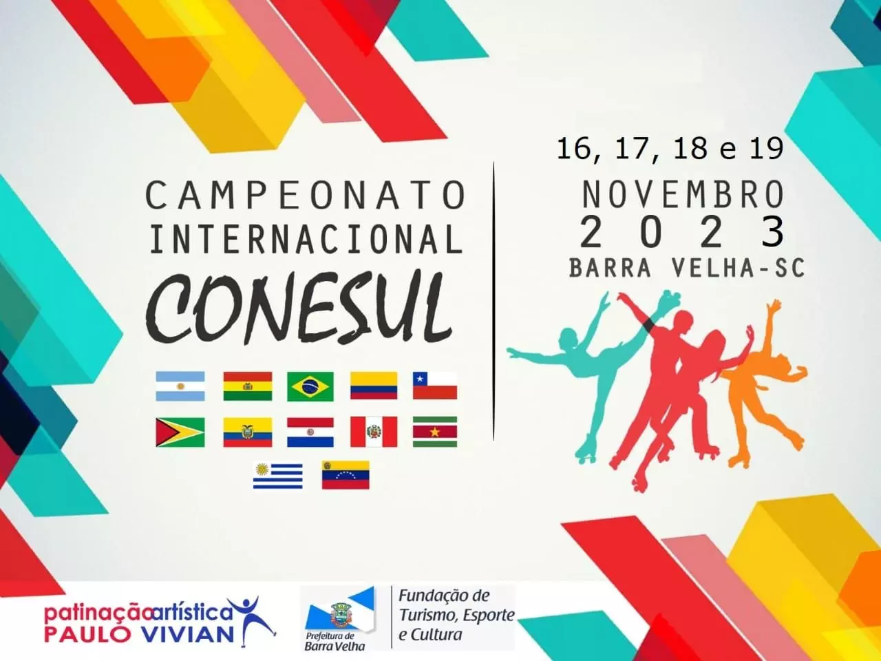 Barra Velha se prepara para a maior edição da América Latina do Campeonato de Patinação Artística ConeSul 2023