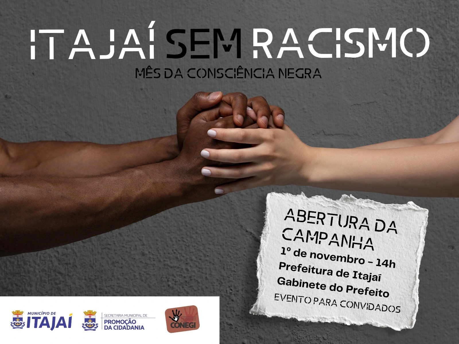 Itajaí Sem Racismo 2023: confira programação completa da campanha