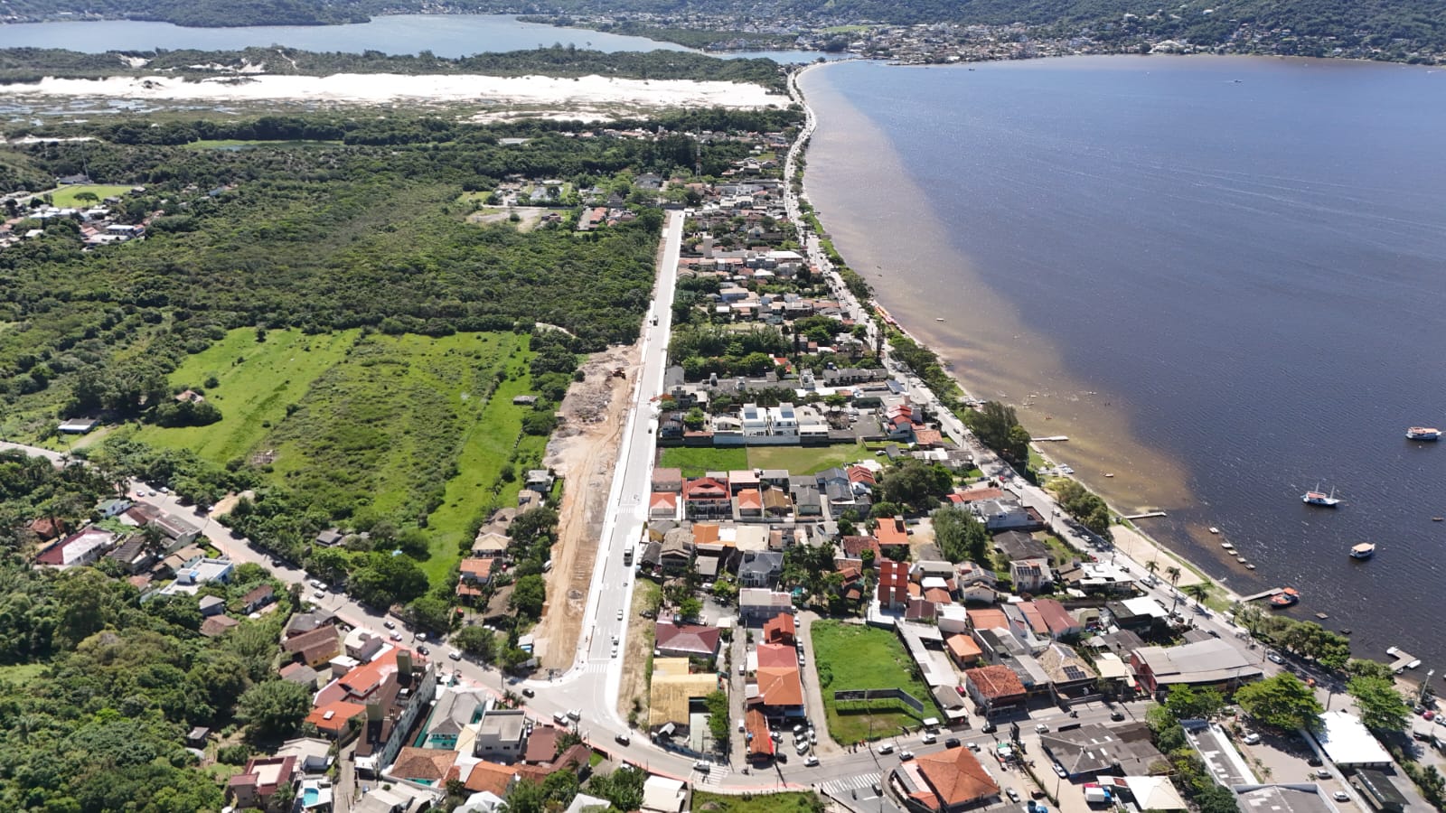 Binário da Lagoa da Conceição vai ser liberado ao trânsito às 6 horas desta quarta