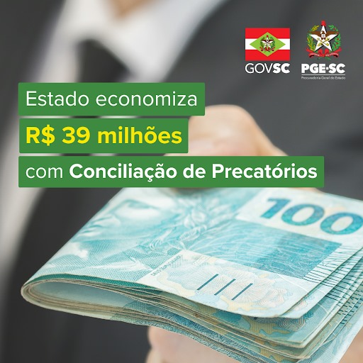 Estado economiza R$ 39 milhões com Conciliação de Precatórios
