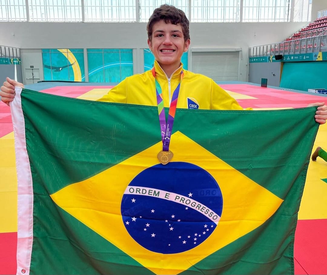 Judoca de Santa Catarina é ouro no sul-americano escolar no Chile