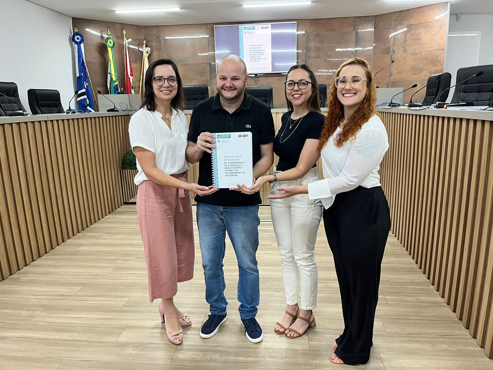 Balneário Piçarras lança protocolo para atender crianças e adolescentes vítimas ou testemunhas de violência