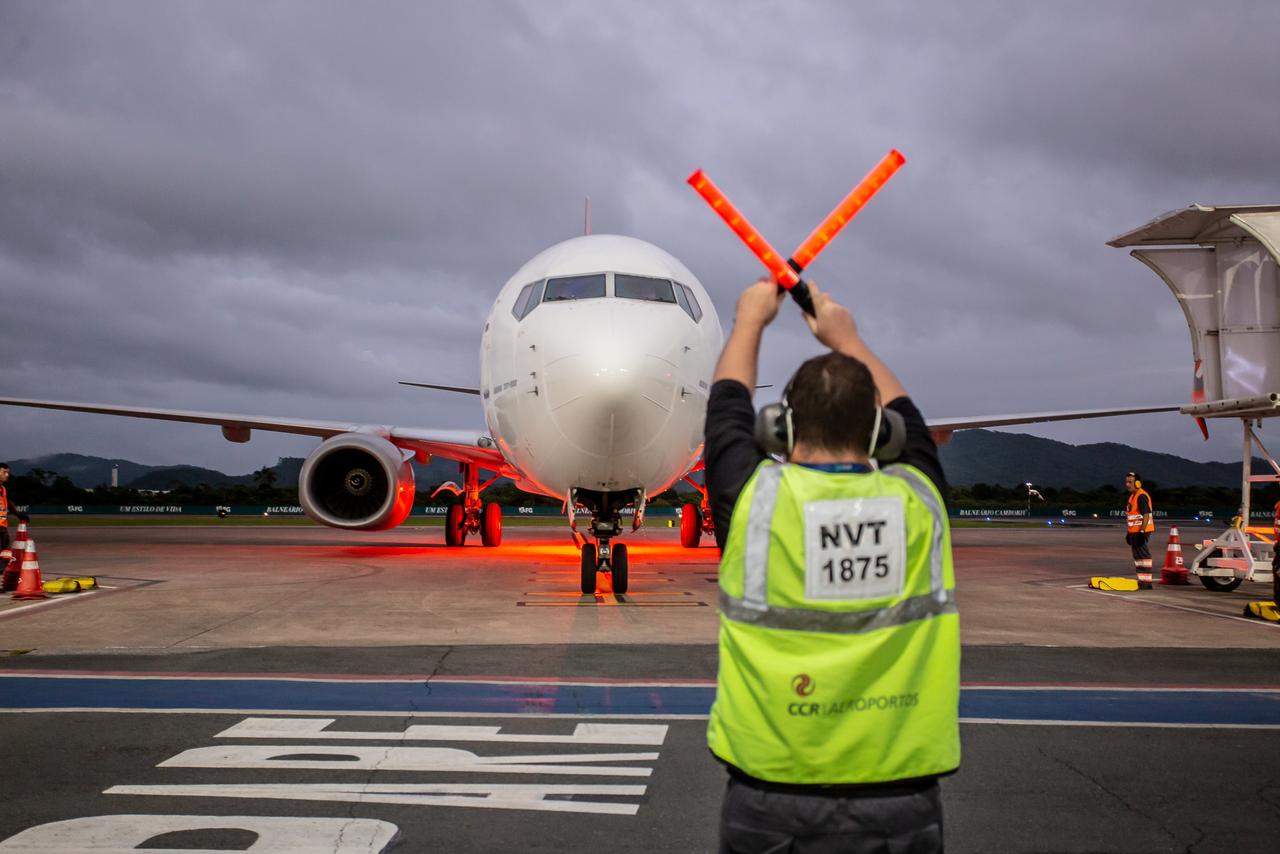 Aeroporto de Navegantes começa o ano com retomada de voos internacionais 