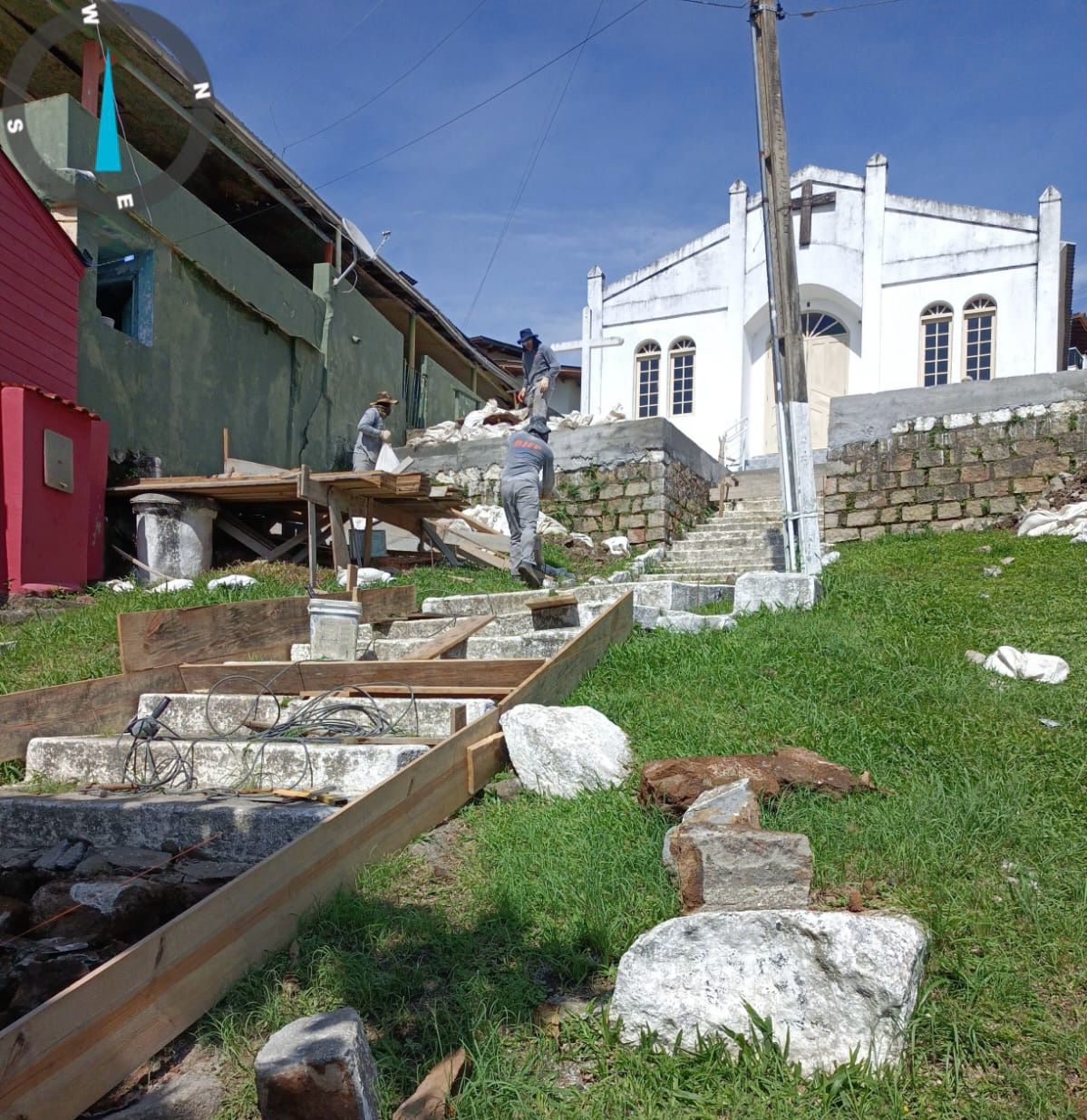 Prefeitura de Florianópolis inicia revitalização da Igreja da Costa da Lagoa