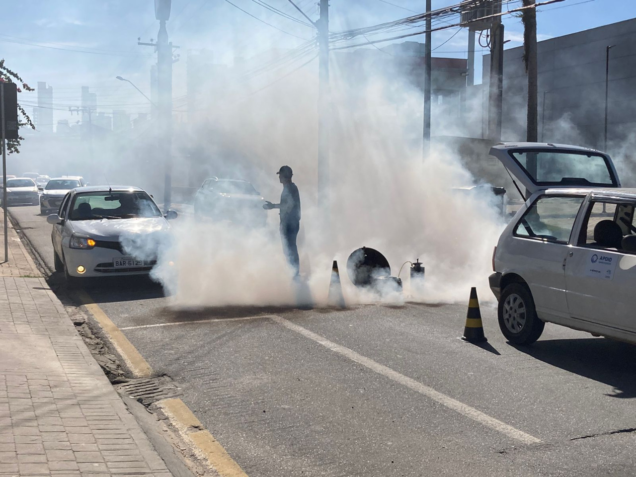 Teste de fumaça ocorre no Bairro das Nações nos próximos dias