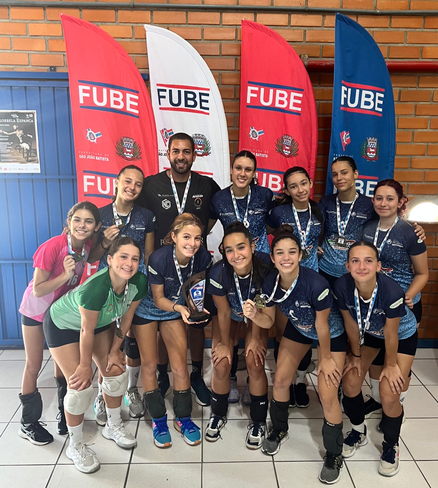 Atletas de Balneário Piçarras se destacam na Copa Santa Catarina de Voleibol Feminino