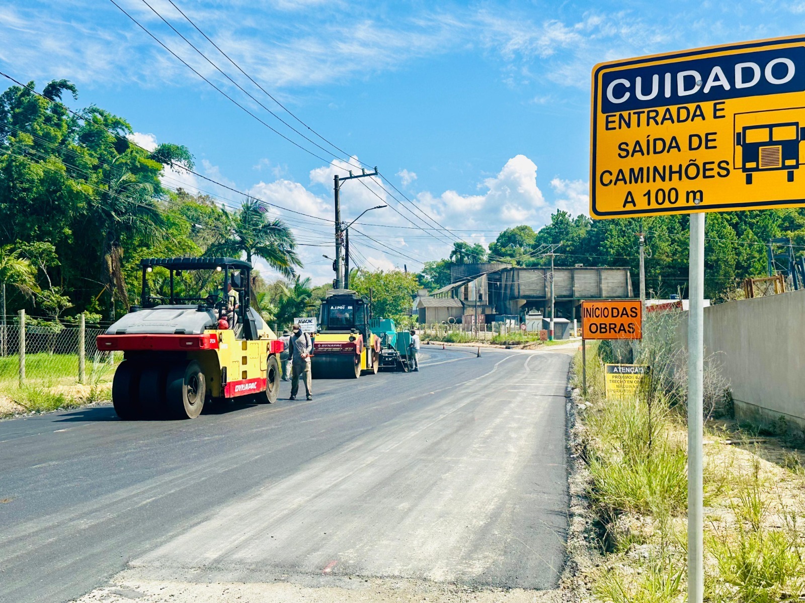 Pavimentação da Estrada Geral do Rio do Meio traz benefícios para empreendimentos imobiliários de Camboriú e região