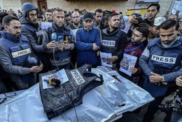 Guerra em Gaza completa seis meses deixando pelo menos 95 jornalistas mortos, aponta ONG