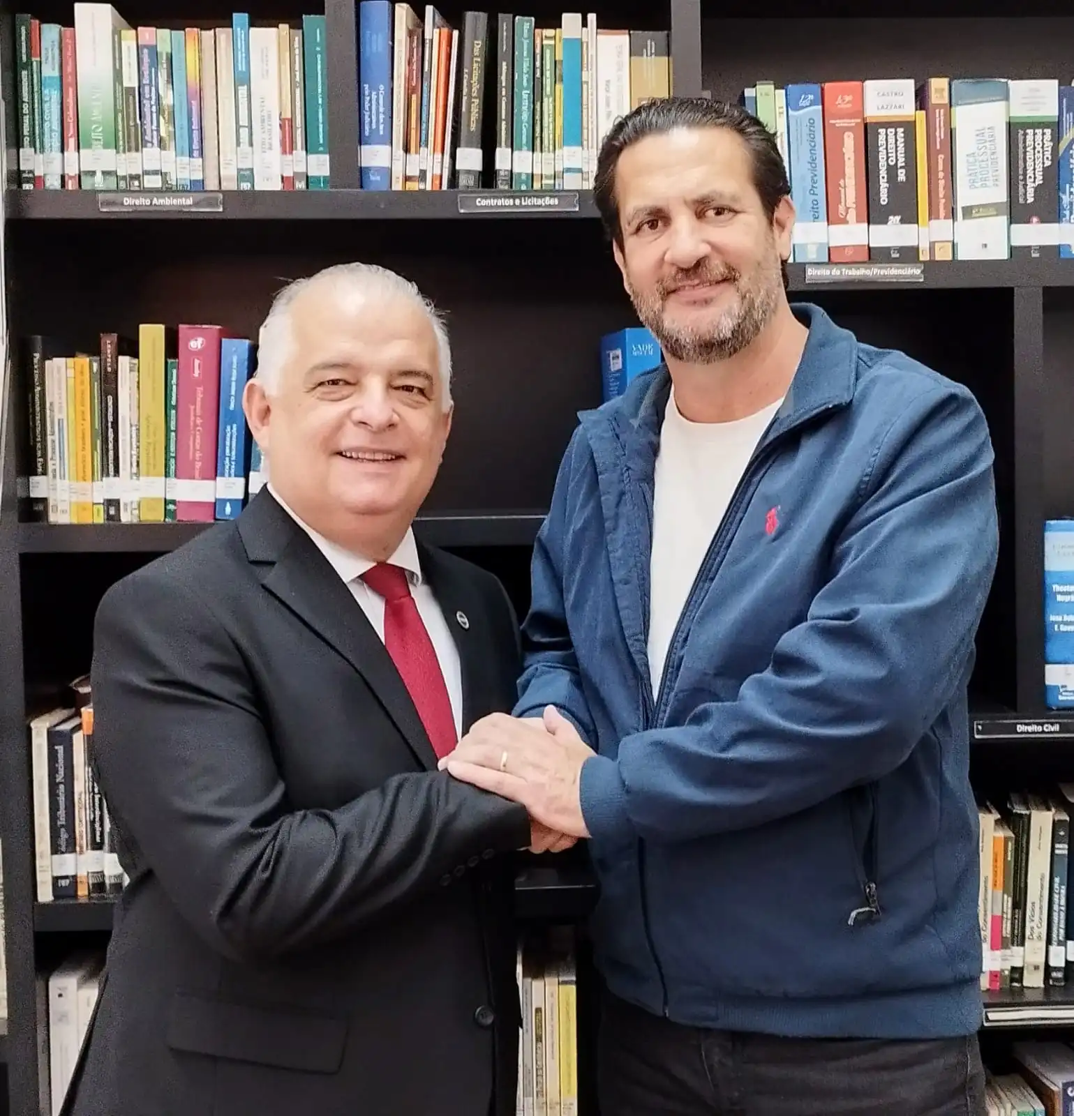 Claudir Maciel conversa com Ministro Márcio França