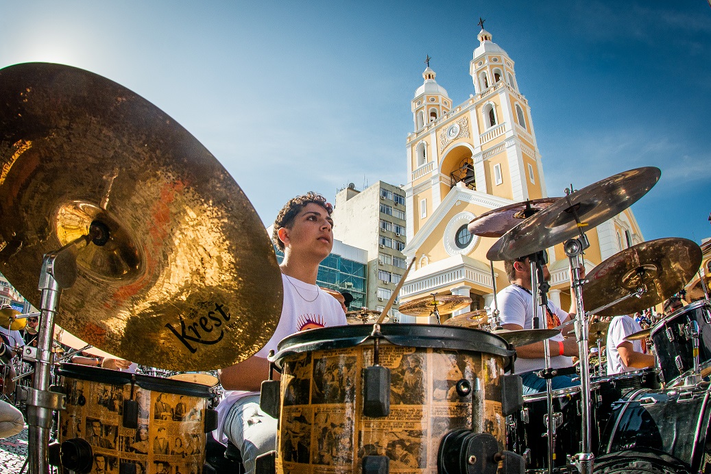 Orquestra de Baterias de Florianópolis 2024 vai reunir mais de 400 bateristas no dia 03 de agosto 