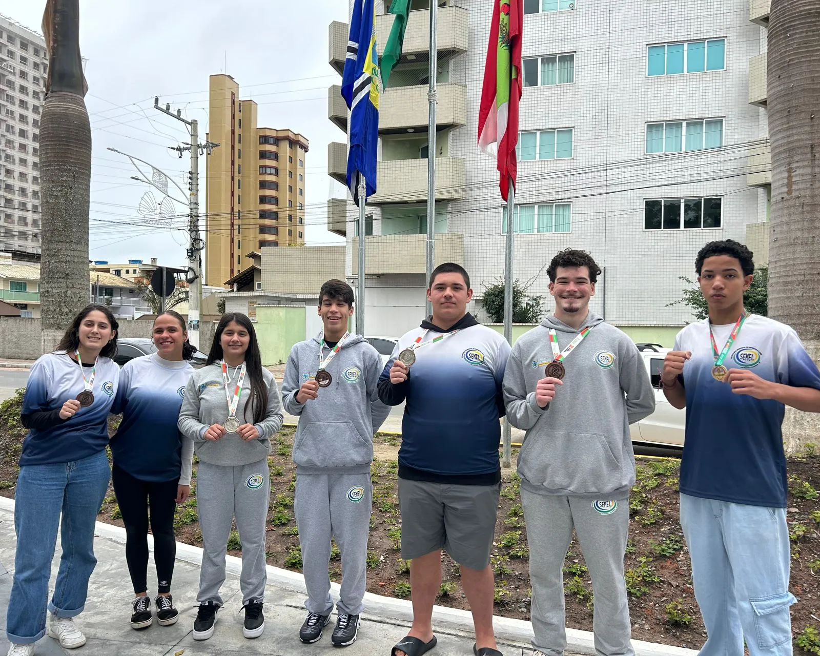 Balneário Piçarras conquista 8 medalhas nos Joguinhos Abertos de Santa Catarina 2024