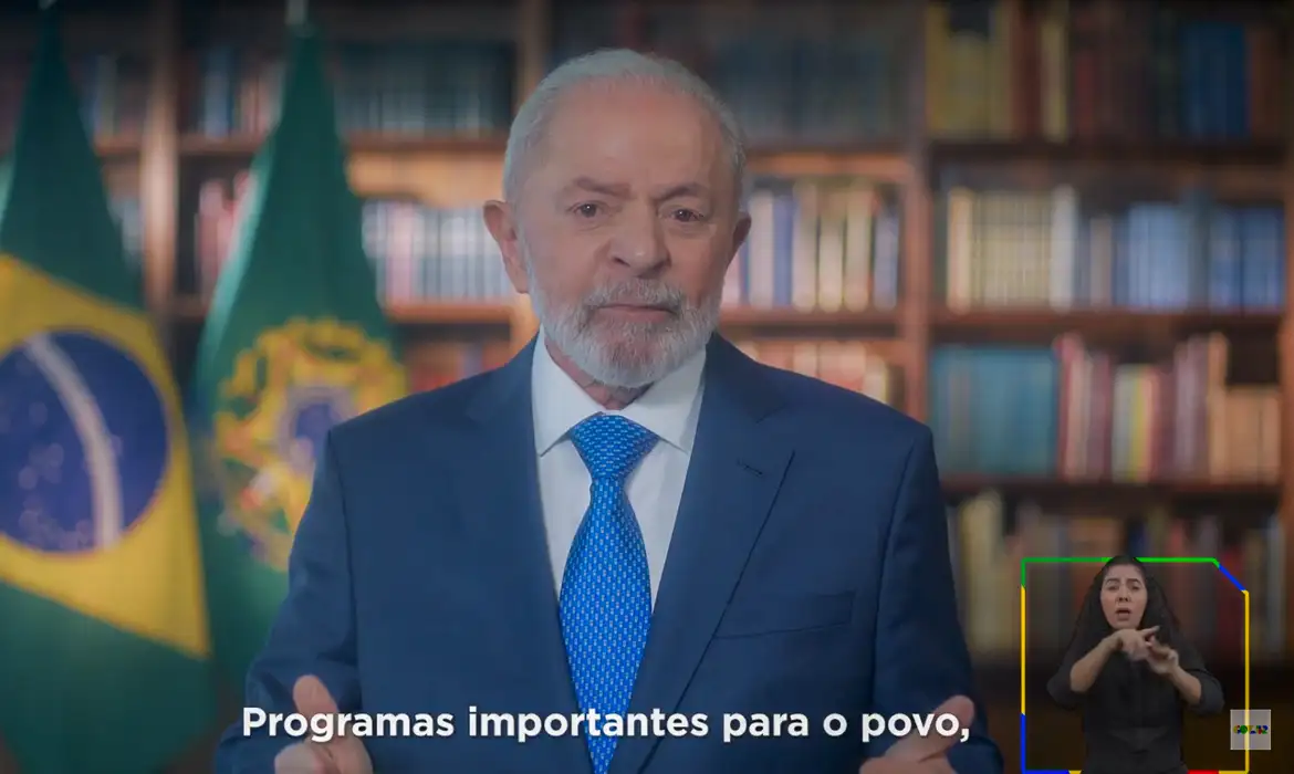 “Mundo voltou a acreditar no Brasil”, diz Lula em pronunciamento