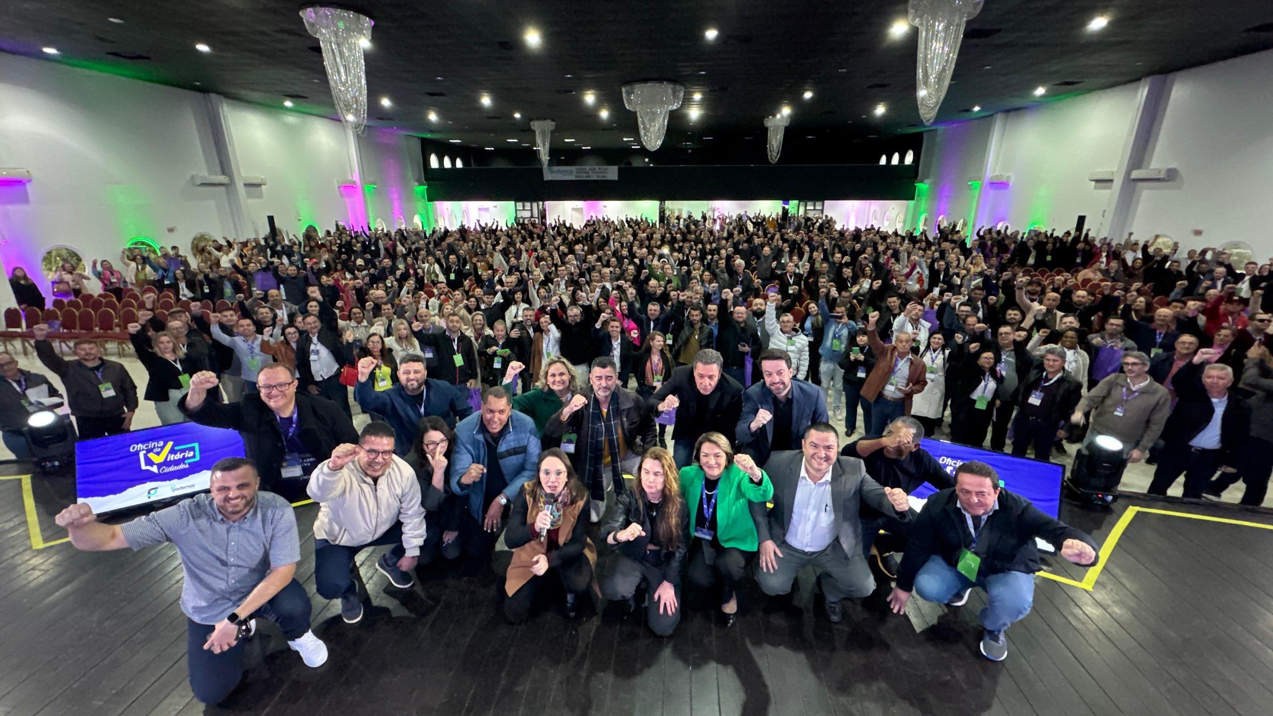 Podemos inicia campanha com 1021 candidatos em Santa Catarina